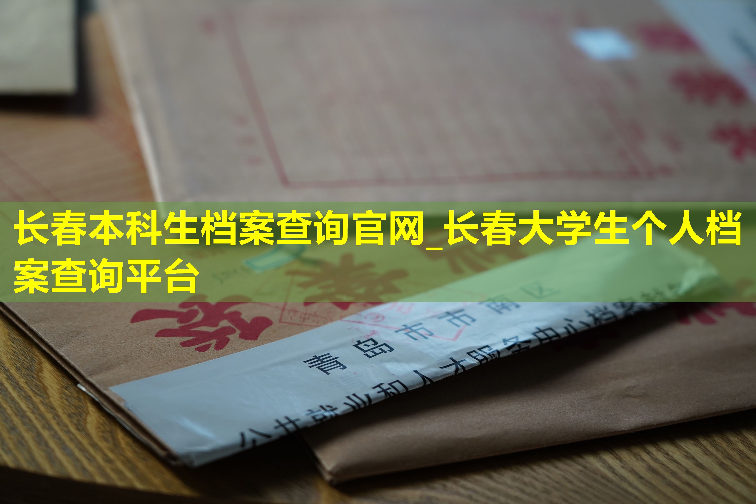 长春本科生档案查询官网_长春大学生个人档案查询平台