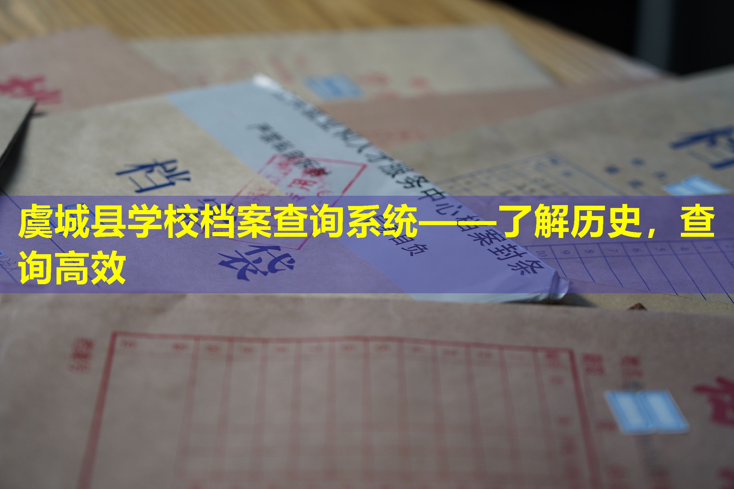 虞城县学校档案查询系统——了解历史，查询高效