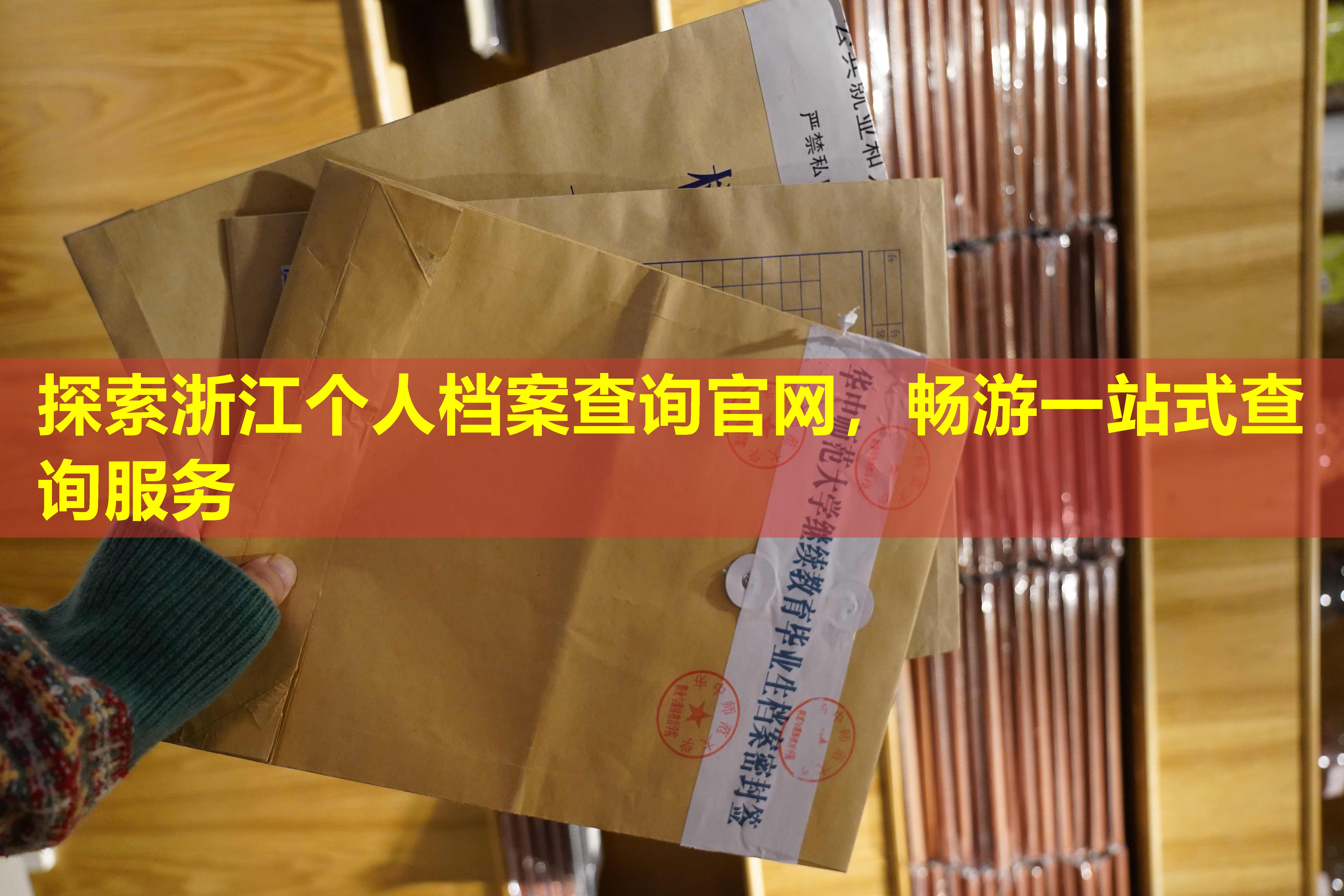 探索浙江个人档案查询官网，畅游一站式查询服务