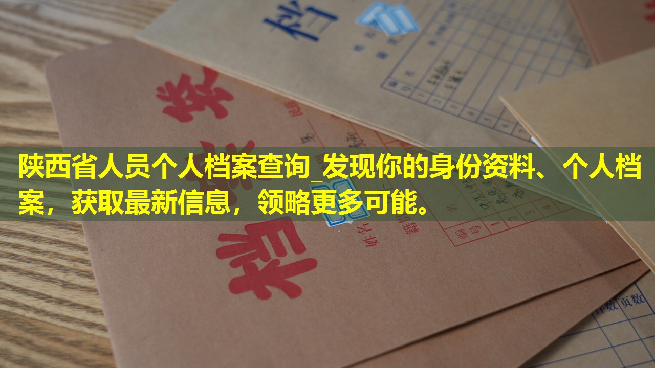 陕西省人员个人档案查询_发现你的身份资料、个人档案，获取最新信息，领略更多可能。
