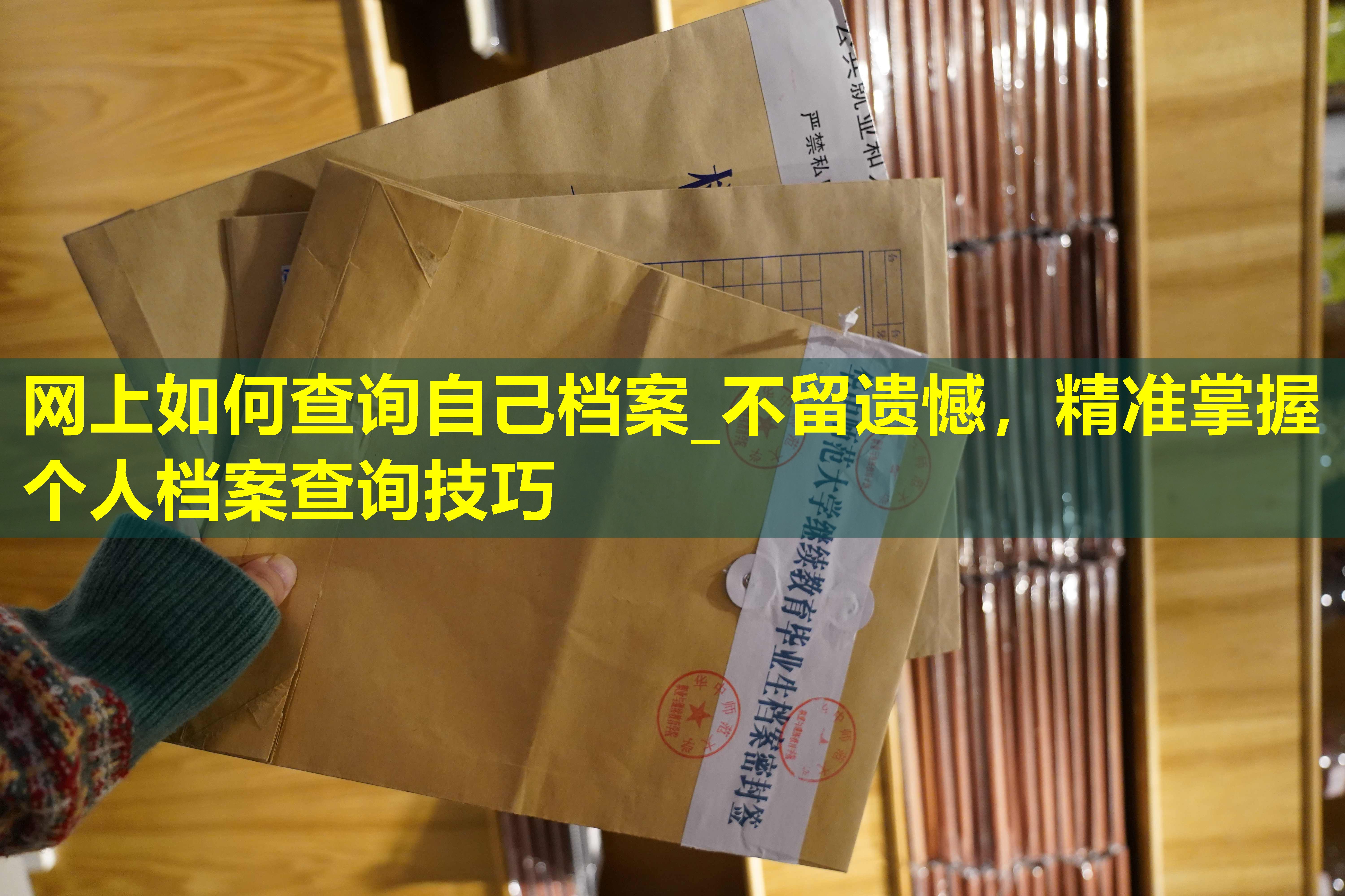 网上如何查询自己档案_不留遗憾，精准掌握个人档案查询技巧