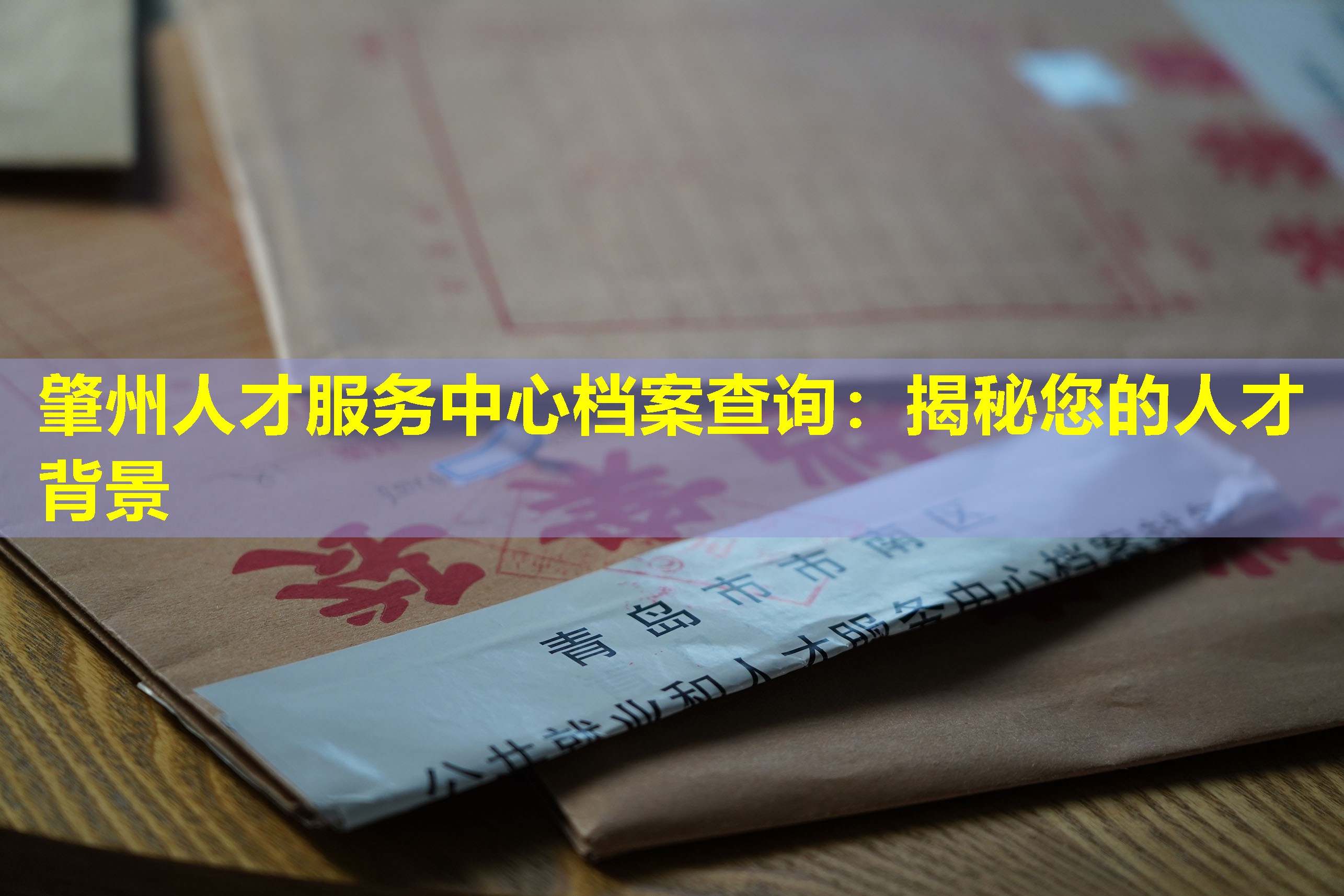 肇州人才服务中心档案查询：揭秘您的人才背景