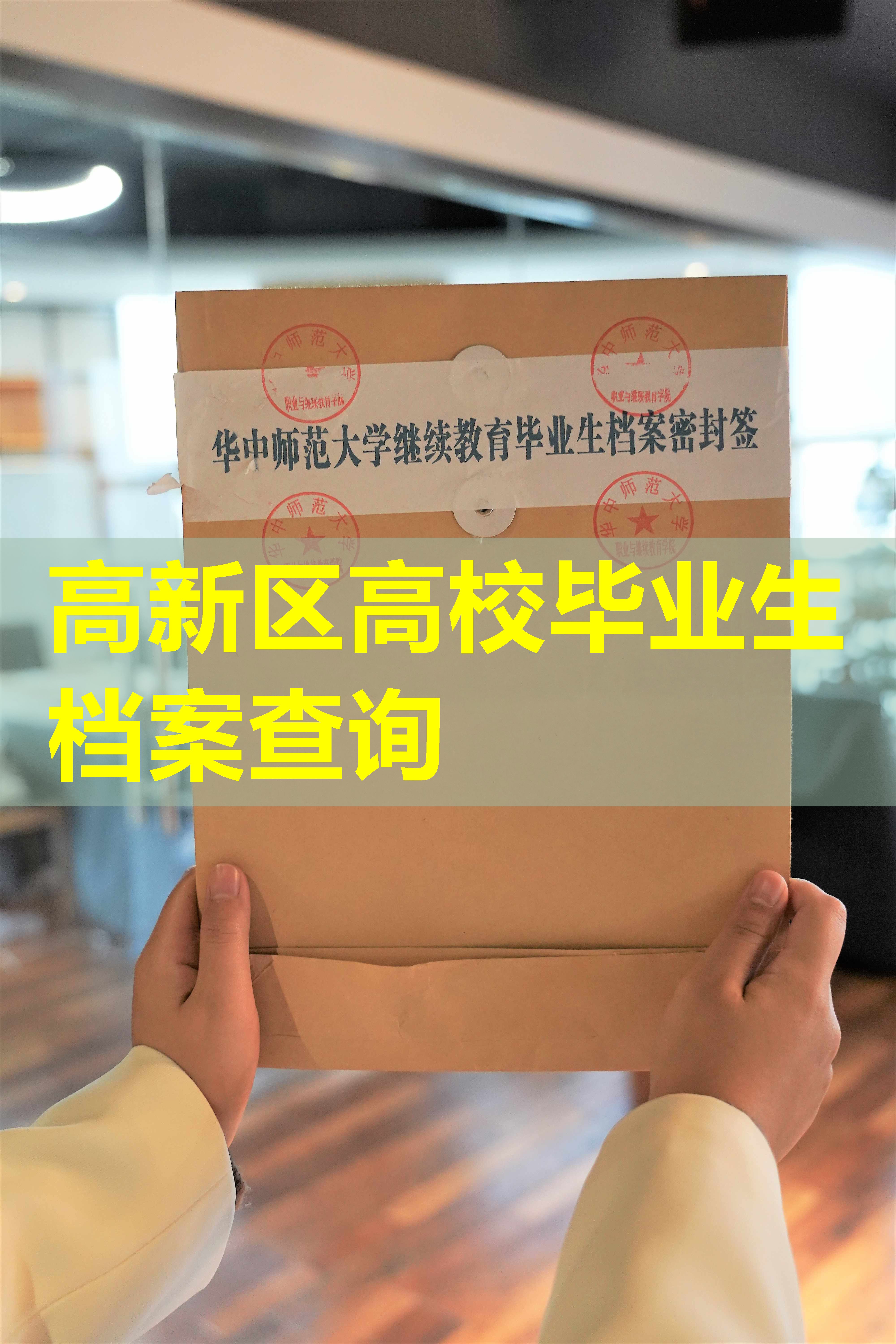 高新区高校毕业生档案查询