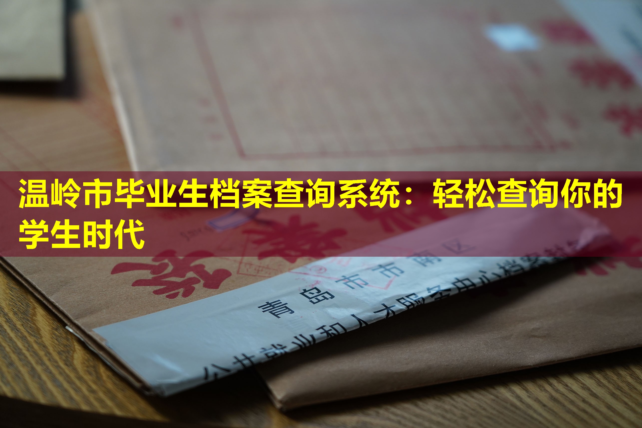 温岭市毕业生档案查询系统：轻松查询你的学生时代