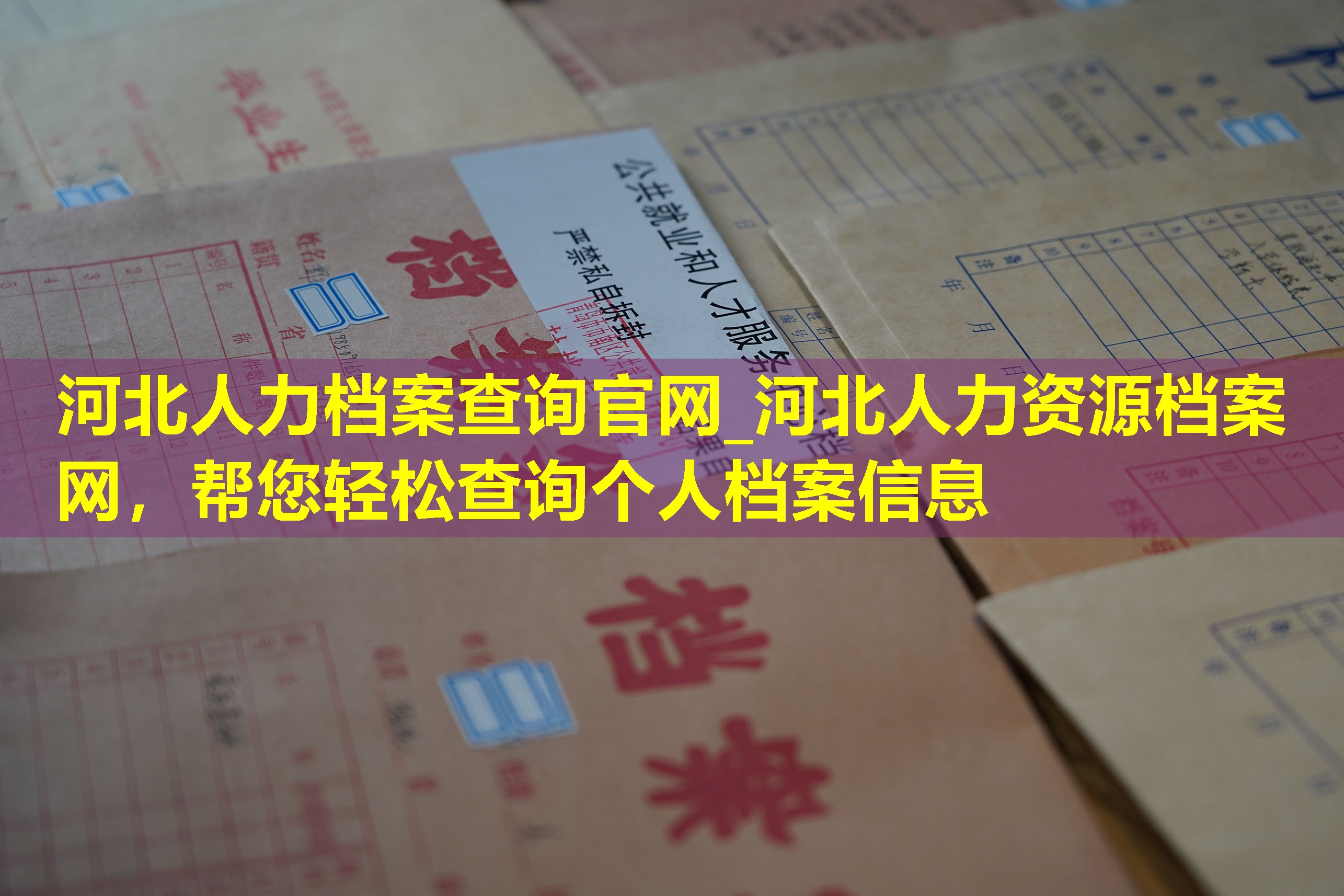 河北人力档案查询官网_河北人力资源档案网，帮您轻松查询个人档案信息