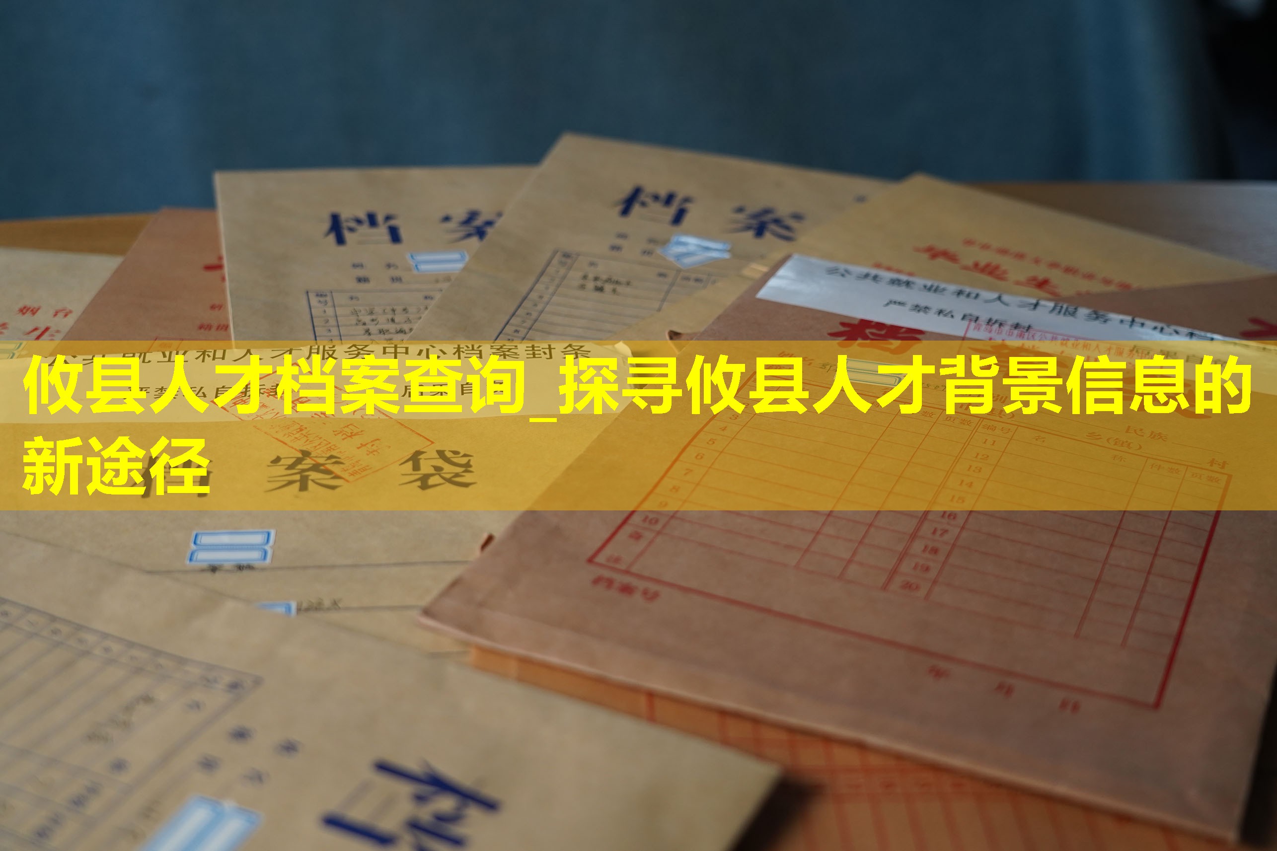 攸县人才档案查询_探寻攸县人才背景信息的新途径