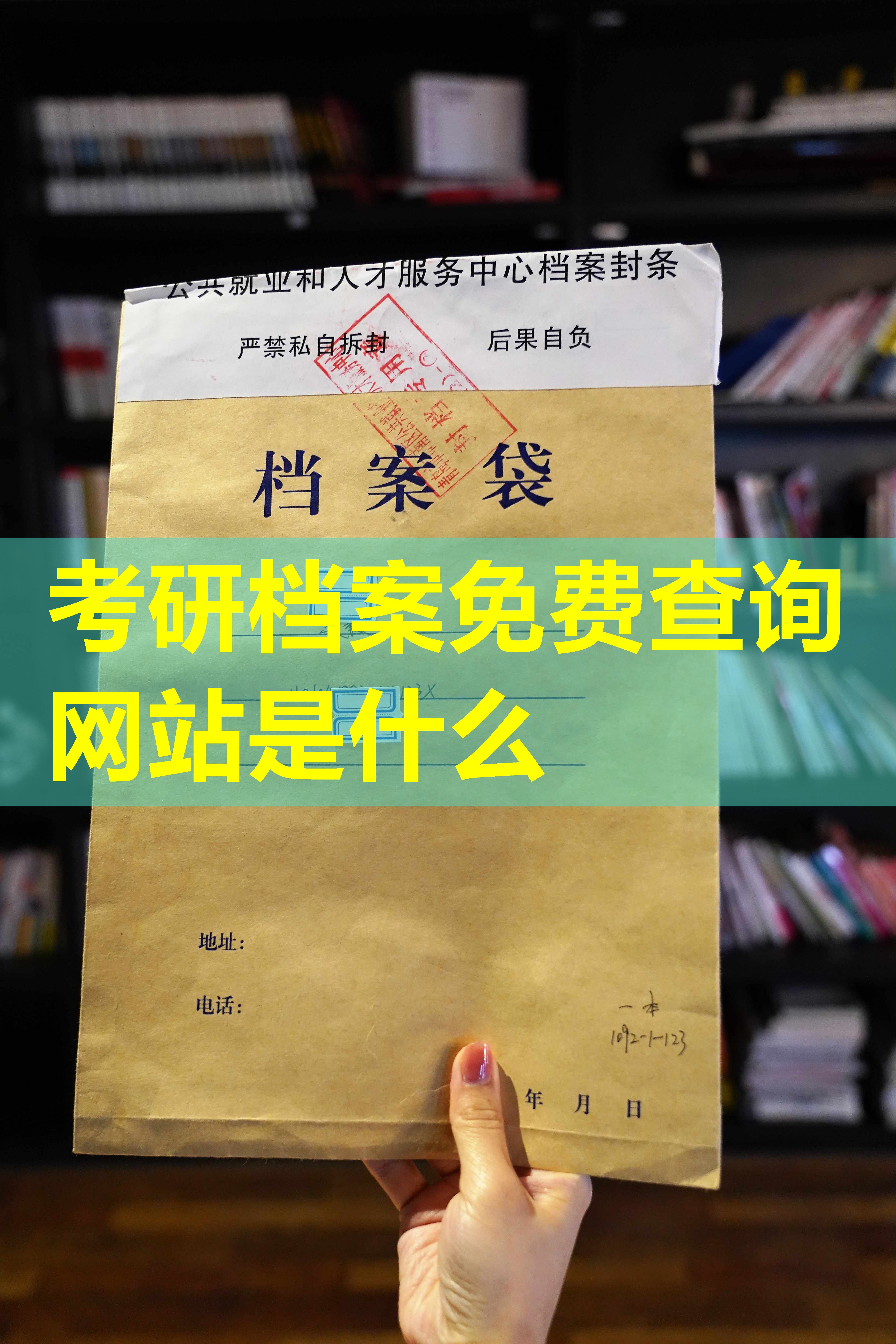 考研档案免费查询网站是什么
